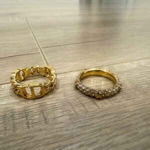 Christian Dior rings